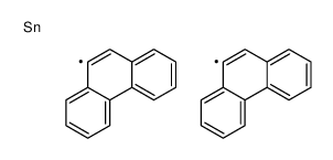 di(phenanthren-9-yl)tin Structure