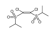 Propane, 2-[[1,2-dichloro-2-[(1-methylethyl)sulfonyl]ethenyl]sulfonyl] Structure