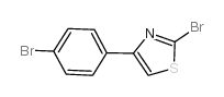 2-溴-4-(4-溴苯基)噻唑结构式