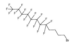 5,5,6,6,7,7,8,8,9,9,10,10,11,11,12,12,12-heptadecafluorododecyl bromide Structure