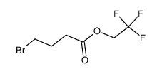 2,2,2-trifluoroethyl 4-bromobutanoate结构式