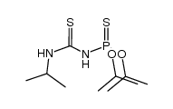 N-isopropyl-N'-diisopropoxythiophosphorylthiourea Structure