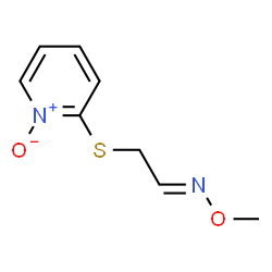 Acetaldehyde, 2-[(1-oxido-2-pyridinyl)thio]-, O-methyloxime (9CI) picture