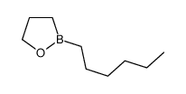 2-hexyloxaborolane Structure