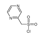 pyrazin-2-ylmethanesulfonyl chloride结构式