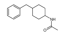 N-(4-benzylcyclohexyl)acetamide结构式