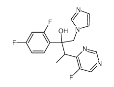 2-(2,4-difluorophenyl)-3-(5-fluoropyrimidin-4-yl)-1-(1H-imidazol-1-yl)butan-2-ol Structure