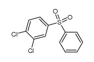 3,4-Dichlorophenyl phenylsulfone结构式