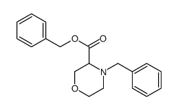 benzyl 4-benzylmorpholine-3-carboxylate结构式