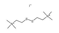 Ethanaminium,2,2'-dithiobis[N,N,N-trimethyl-, iodide (1:2) structure