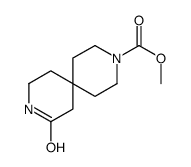 Methyl 8-oxo-3,9-diazaspiro[5.5]undecane-3-carboxylate Structure