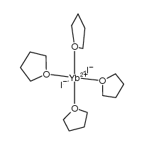 tetrakis(tetrahydrofurane)diiodidoytterbium(II) Structure