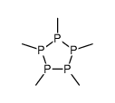 1,2,3,4,5-pentamethylpentaphospholane结构式