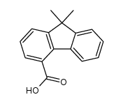 9,9-dimethyl-fluorene-4-carboxylic acid Structure