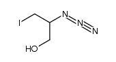 2-azido-3-iodo-1-propanol Structure