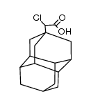 4-diamantylchloroacetic acid Structure