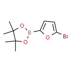 5-Bromofuran-2-boronic acid pinacol ester结构式