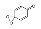 1,2-dioxaspiro[2.5]octa-4,7-dien-6-one结构式