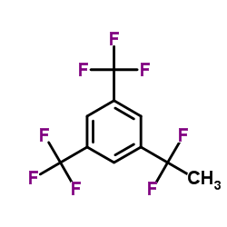 1-(1,1-Difluoroethyl)-3,5-bis(trifluoromethyl)benzene Structure