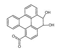 (4S,5S)-8-nitro-4,5-dihydrobenzo[l]pyrene-4,5-diol Structure