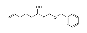 (S)-1-phenylmethoxyoct-7-en-3-ol Structure