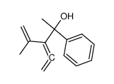 3-isopropenyl-2-phenyl-3,4-pentadien-2-ol Structure