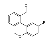 5'-fluoro-2'-methoxybiphenyl-2-carbaldehyde Structure