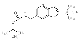 tert-Butyl (2-(trimethylsilyl)furo[3,2-b]pyridin-6-yl)methylcarbamate picture