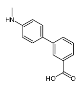 4-(Methylamino)biphenyl-3-carboxylic acid structure