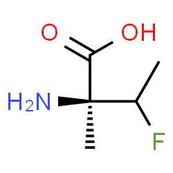 Isovaline, 3-fluoro- (9CI)结构式