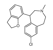 8-Chloro-5-(2,3-dihydrobenzofuran-7-yl)-3-methyl-2,3,4,5-tetrahydro-1H-3-benzazepine Structure