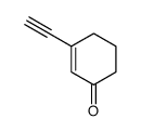 3-ethynylcyclohex-2-en-1-one Structure