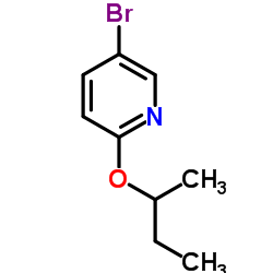5-Bromo-2-sec-butoxypyridine Structure