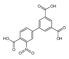 5-(4-carboxy-3-nitrophenyl)benzene-1,3-dicarboxylic acid Structure