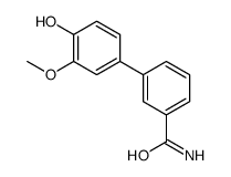 3-(4-hydroxy-3-methoxyphenyl)benzamide Structure