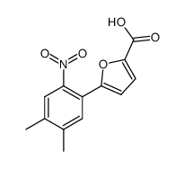 5-(4,5-dimethyl-2-nitro-phenyl)-furan-2-carboxylic acid Structure
