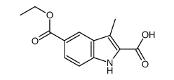 5-(Ethoxycarbonyl)-3-methyl-1H-indole-2-carboxylic acid picture