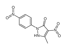 5-甲基-4-硝基-2-(4-硝基苯基)-2H-吡唑-3-醇图片