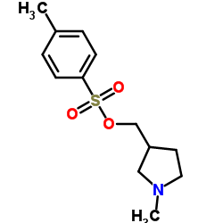 (1-Methyl-3-pyrrolidinyl)methyl 4-methylbenzenesulfonate Structure