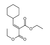 diethyl 2-(cyclohexylmethylidene)propanedioate Structure