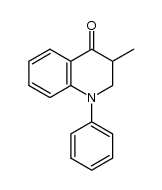 3-methyl-1-phenyl-2,3-dihydroquinolin-4(1H)-one结构式