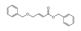 benzyl 4-(benzyloxy)but-2-enoate结构式