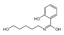 2-hydroxy-N-(5-hydroxypentyl)benzamide结构式
