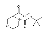 Methyl N-Boc-3-methylmorpholine-3-carboxylate picture