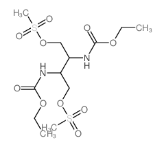 ethyl N-[3-(ethoxycarbonylamino)-1,4-bis(methylsulfonyloxy)butan-2-yl]carbamate picture