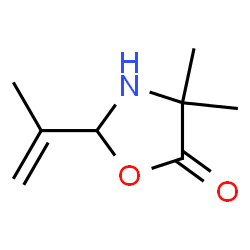 5-Oxazolidinone,4,4-dimethyl-2-(1-methylethenyl)-(9CI) picture