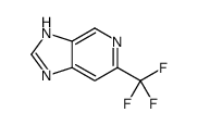 3H-IMidazo[4,5-c]pyridine, 6-(trifluoromethyl)- structure