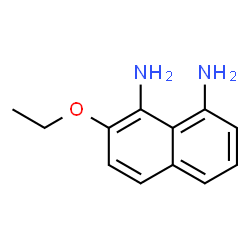 1,8-Naphthalenediamine,2-ethoxy-(9CI) structure