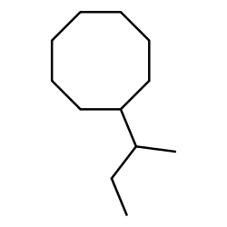 (1-Methylpropyl)cyclooctane structure