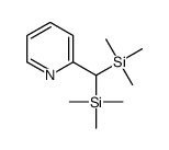 trimethyl-[pyridin-2-yl(trimethylsilyl)methyl]silane Structure